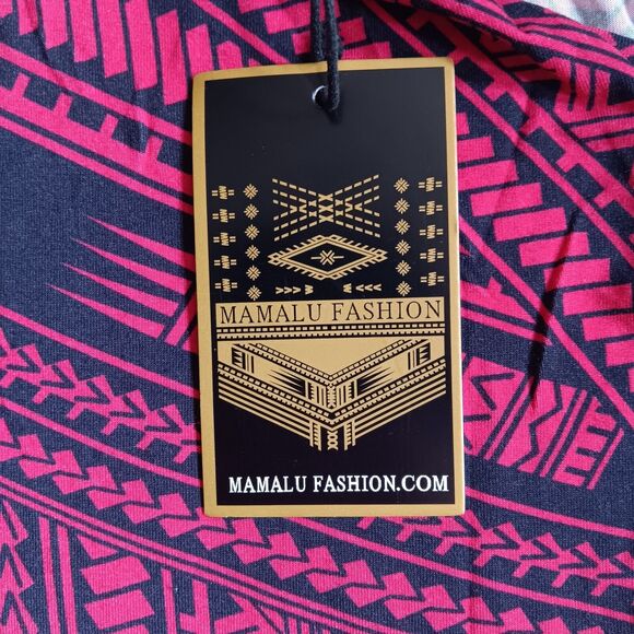 Mamalu Fashion Atamai Dress Red And Black One Shoulder Sz XL - Picture 4 of 4